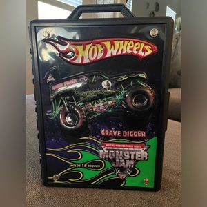 Hot wheels Monster Jam truck case